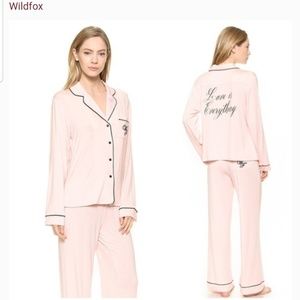 Wildfox Intimates & Sleepwear - WILDFOX Pajama set NWT Bridal Love is Everything Wildfox Intimates & Sleepwear - WILDFOX Pajama set NWT Bridal Love is Everything
